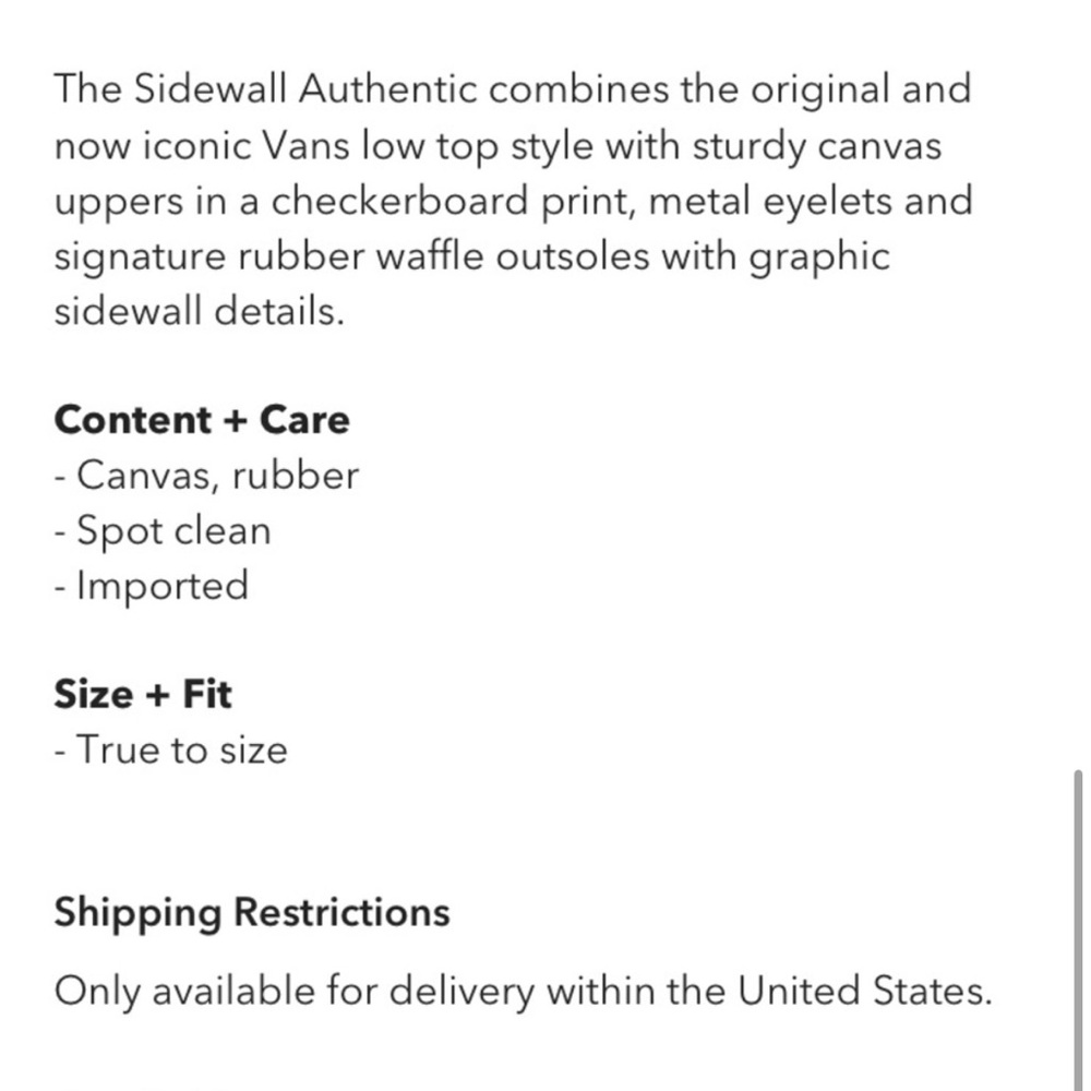 🌴 {RARE} Vans Sidewall Checkerboard Sneakers - Picture 8 of 8